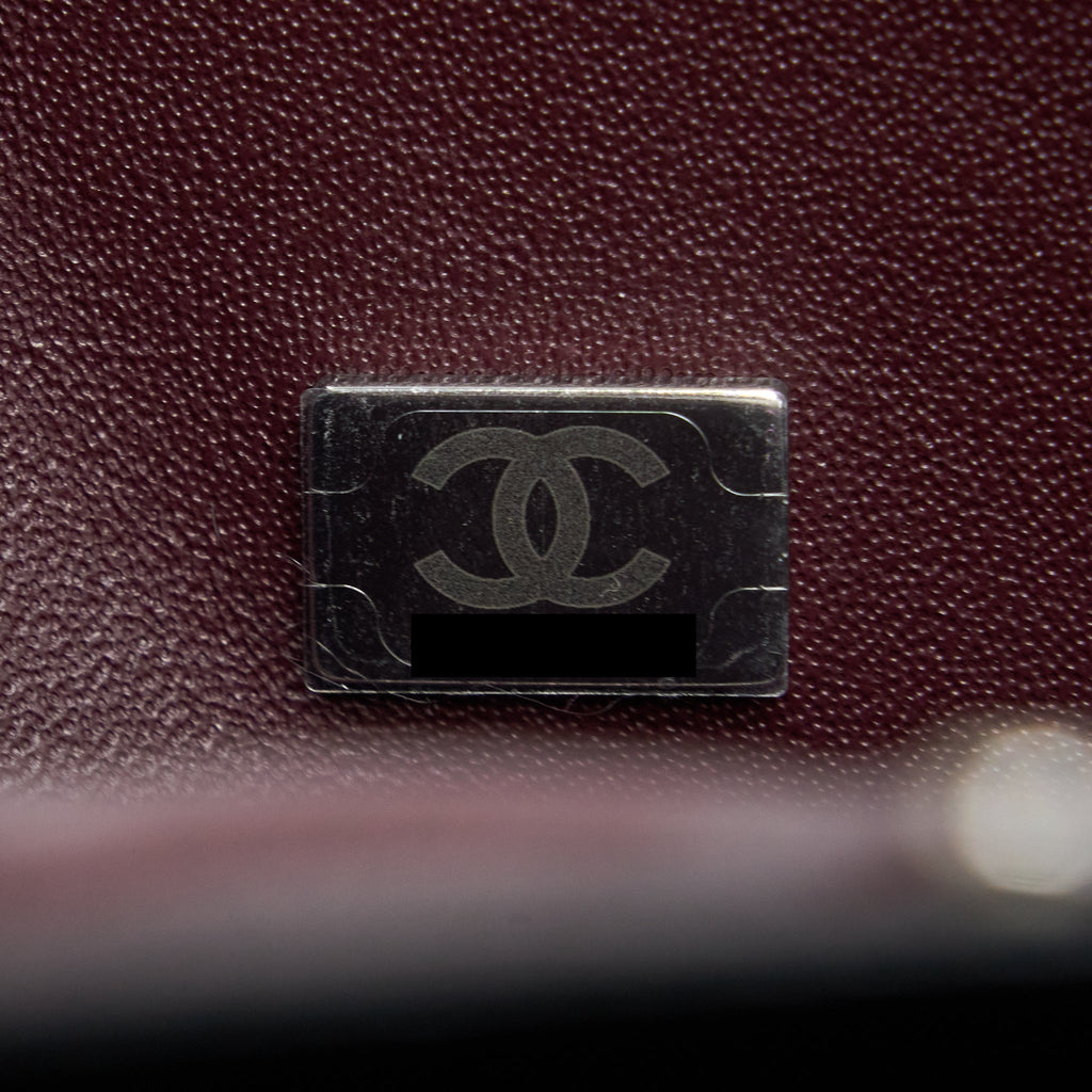 Chanel Small Classic Flap Bag Caviar Black (Microchip)