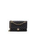 Chanel Medium Classic Double Flap Bag Caviar Black