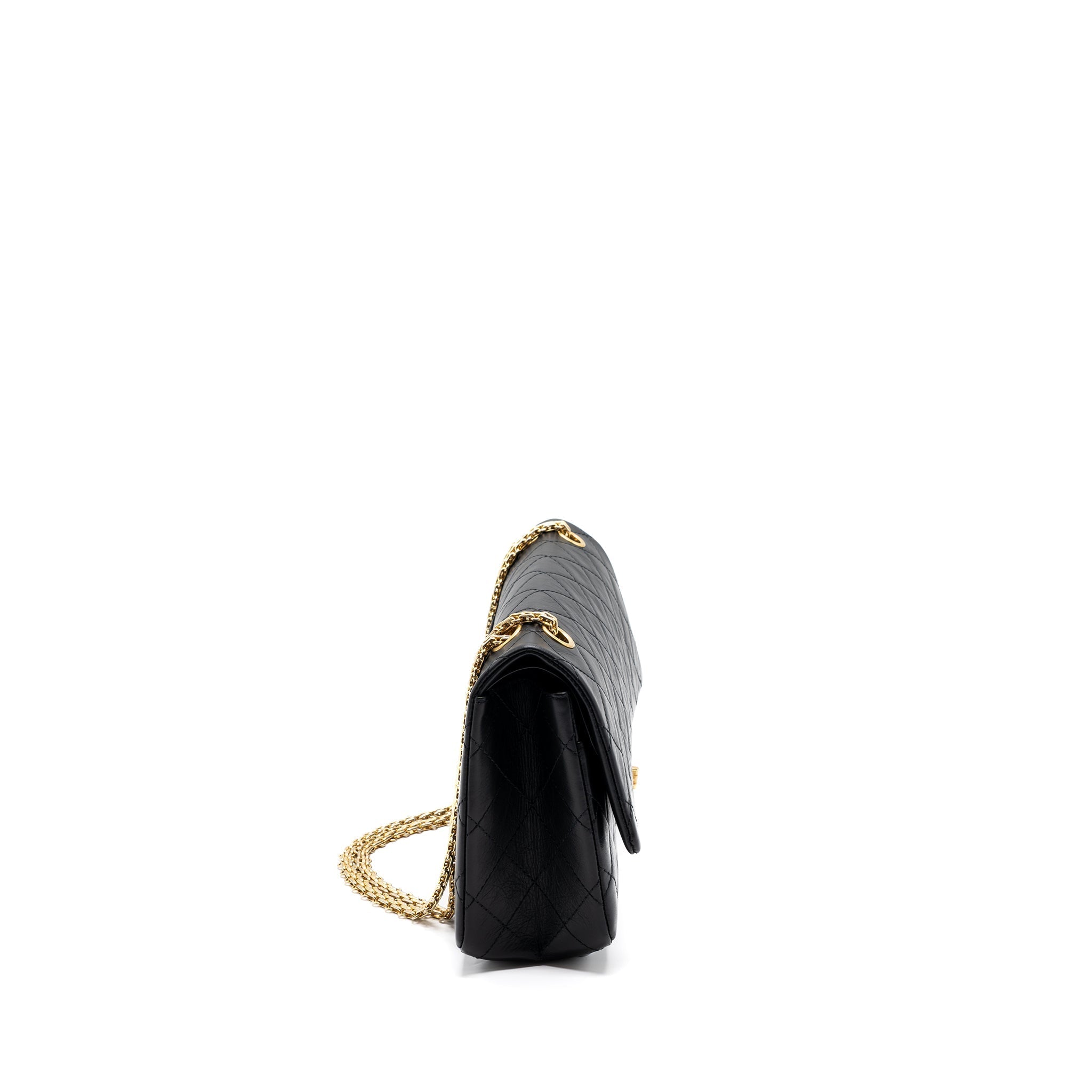 Chanel 2.55 226 Reissue Flap bag aged calfskin black