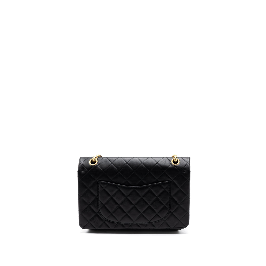 Chanel 2.55 226 Reissue Flap bag aged calfskin black