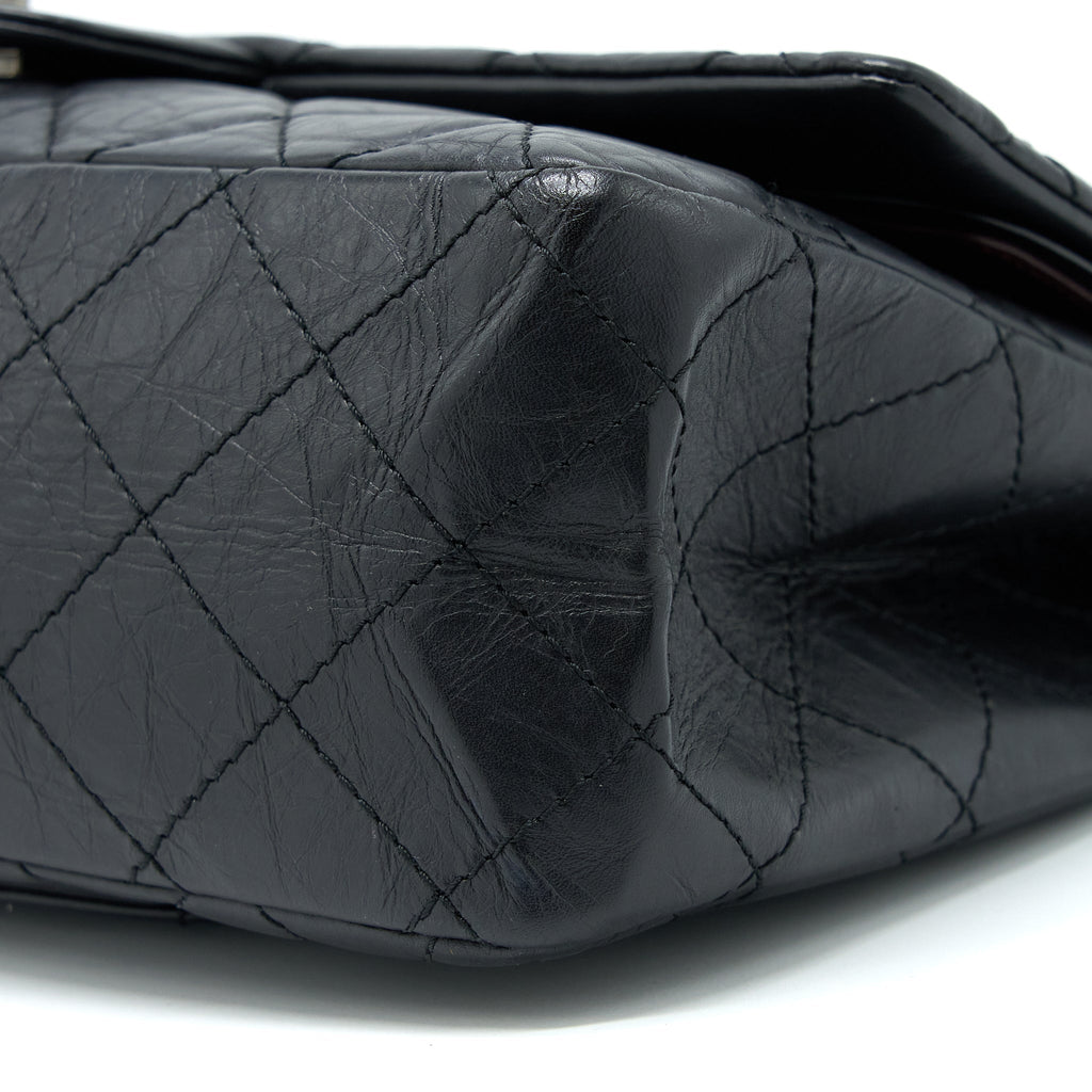 Chanel 2.55 Reissue 227 Aged Calfskin Black Ruthenium
