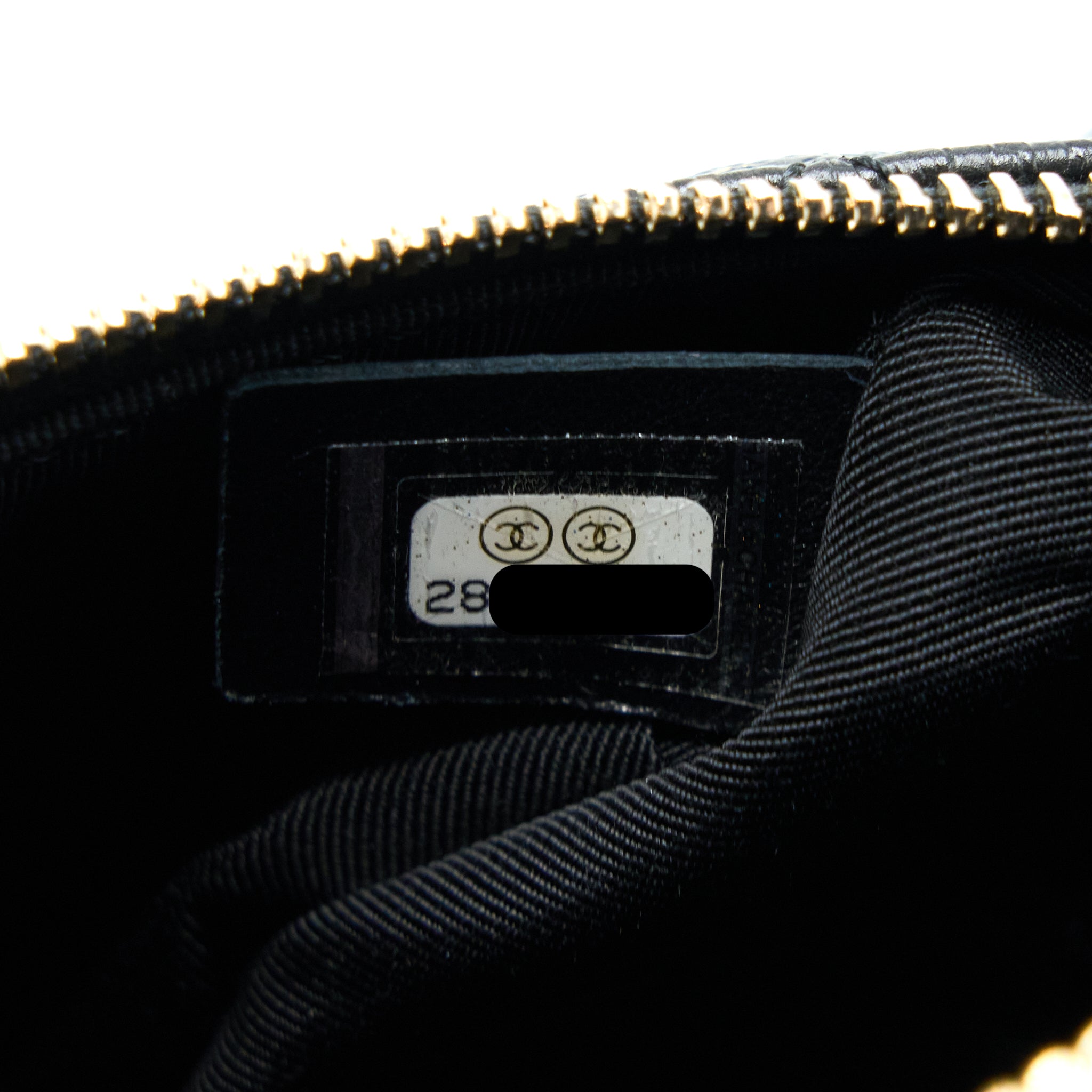 Chanel Seasonal Waist Bag Calfskin Black/Gold