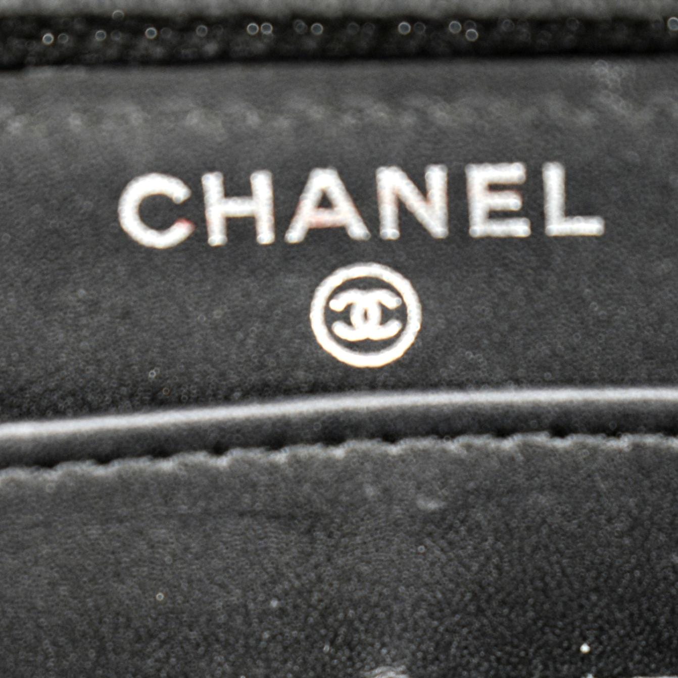 CHANEL Timeless CC Zipped Organizer Wallet Black