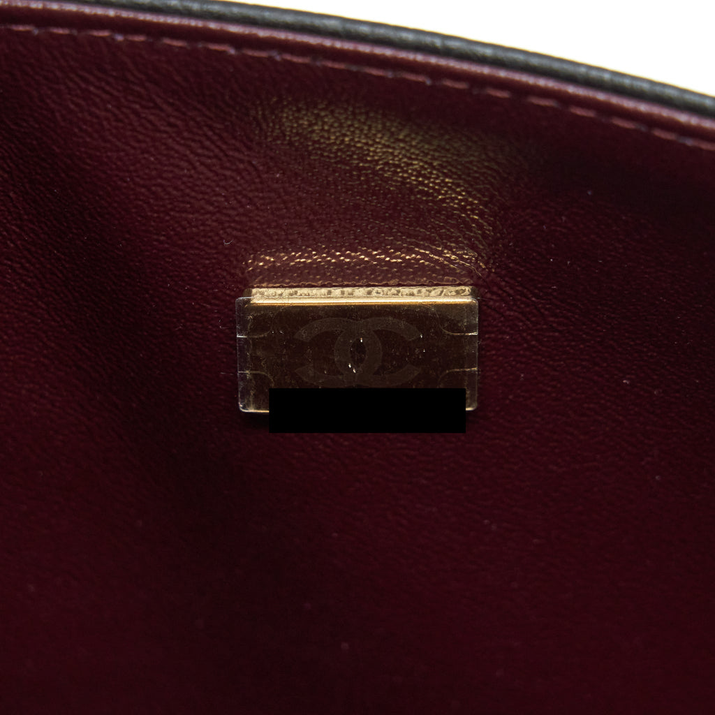 Chanel Medium Classic Double Flap Bag Caviar Black