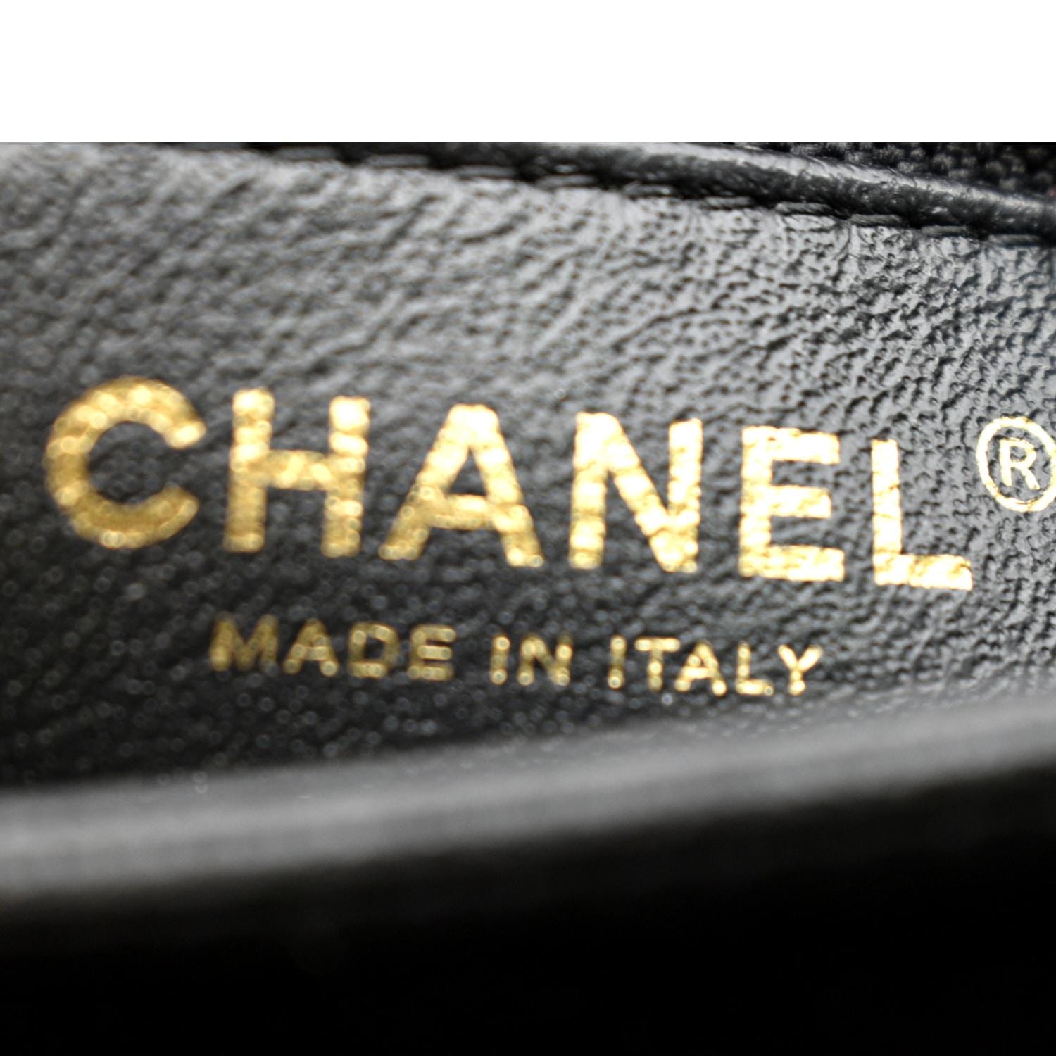 CHANEL Trendy CC Top Handle Flap Quilted Leather Shoulder Bag Black
