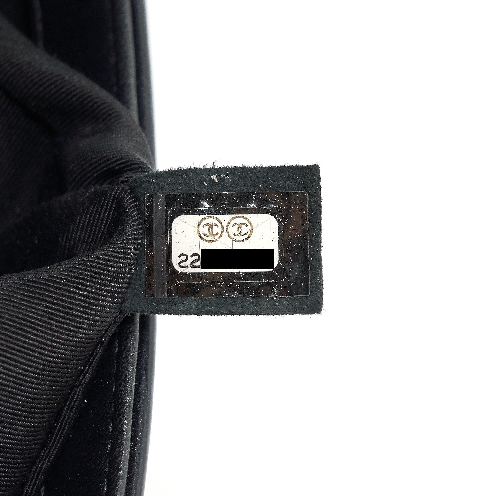 Chanel Medium Le Boy Patent Leather Black L