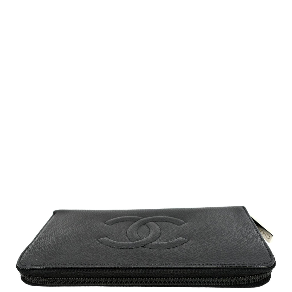 CHANEL Timeless CC Zipped Organizer Wallet Black