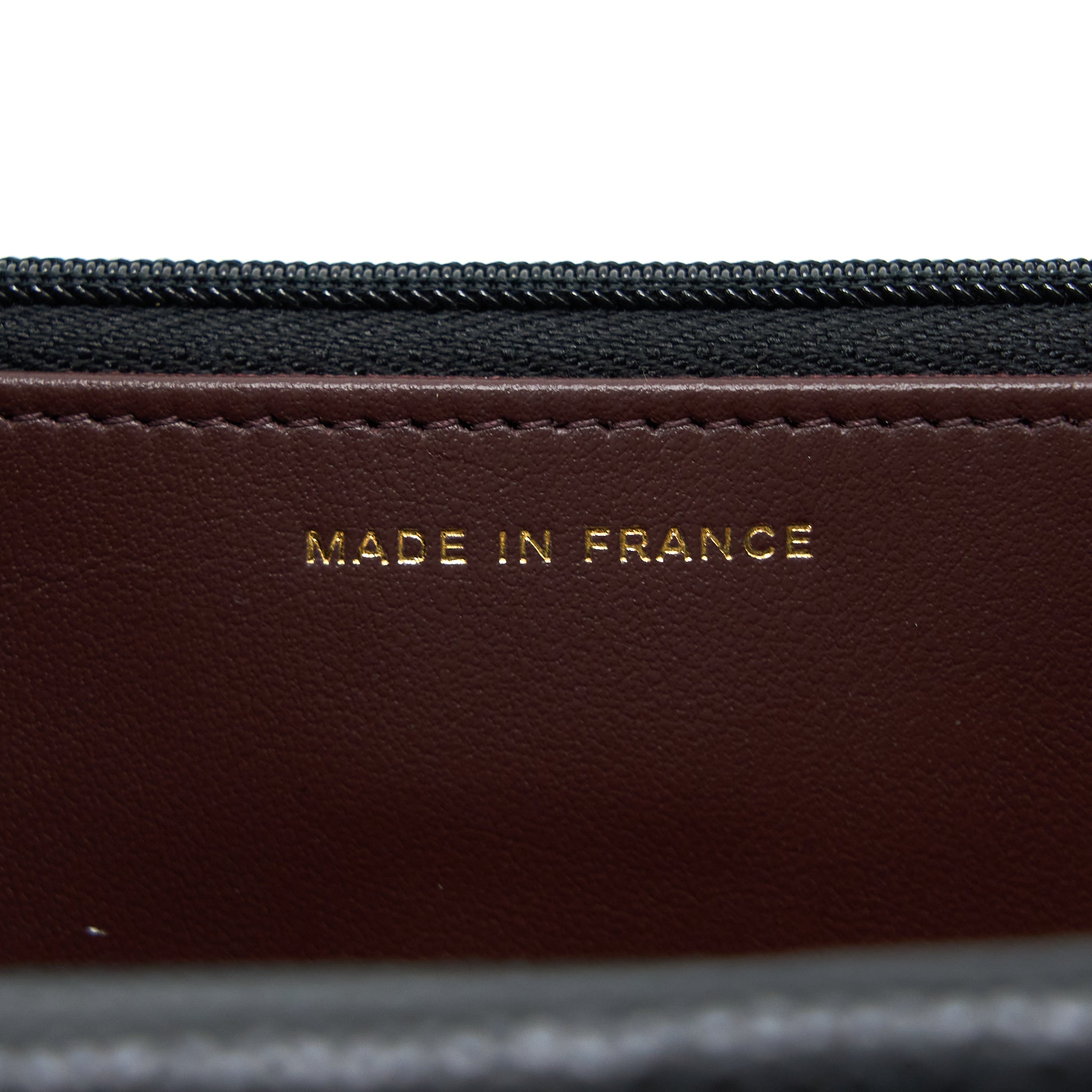 Chanel Classic Wallet On Chain Caviar Black  (Microchip)