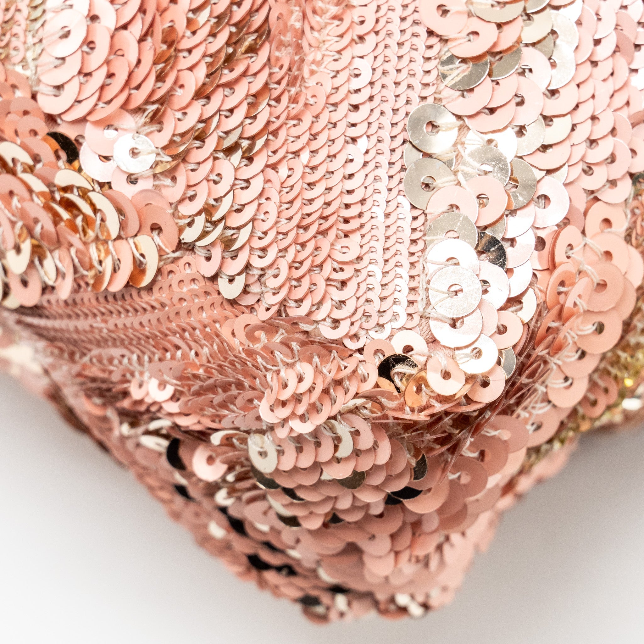 Chanel Chevron Mini flap bag Sequin pink / multicolour