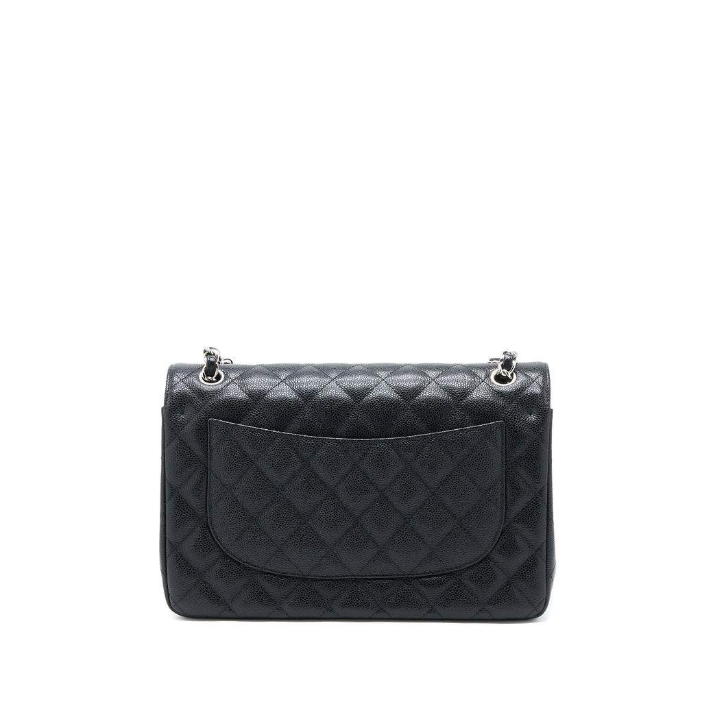 Chanel Jumbo Classic Double Flap Bag Caviar Black