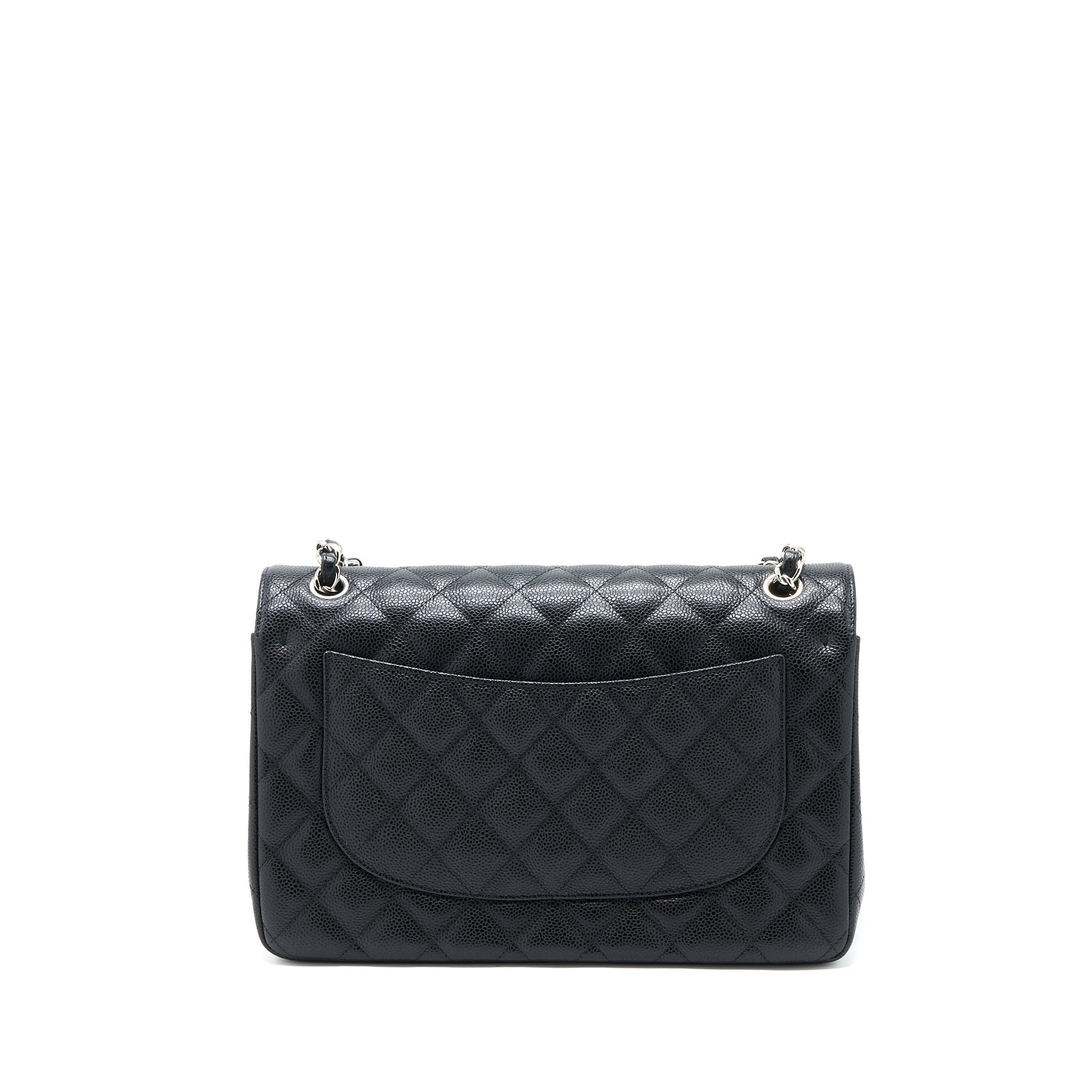 Chanel Jumbo Classic Double Flap Bag Caviar Black