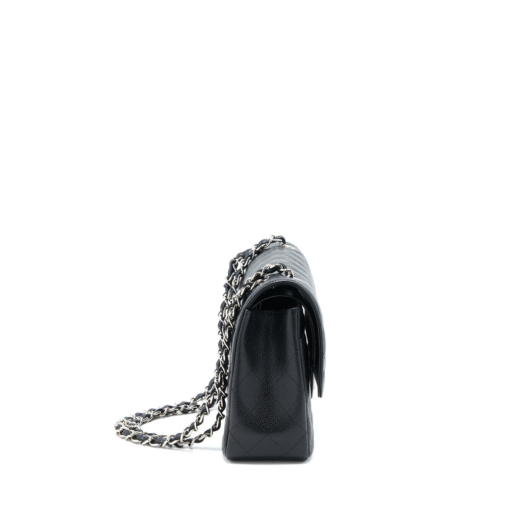 Chanel Jumbo Classic Double Flap Bag Caviar Black