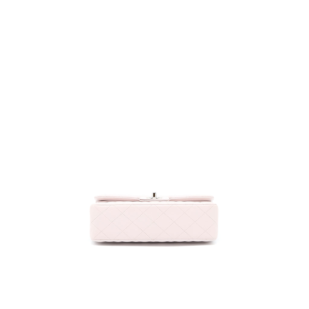 Chanel Small Classic Double Flap Lambskin Light Purple  (Microchip)