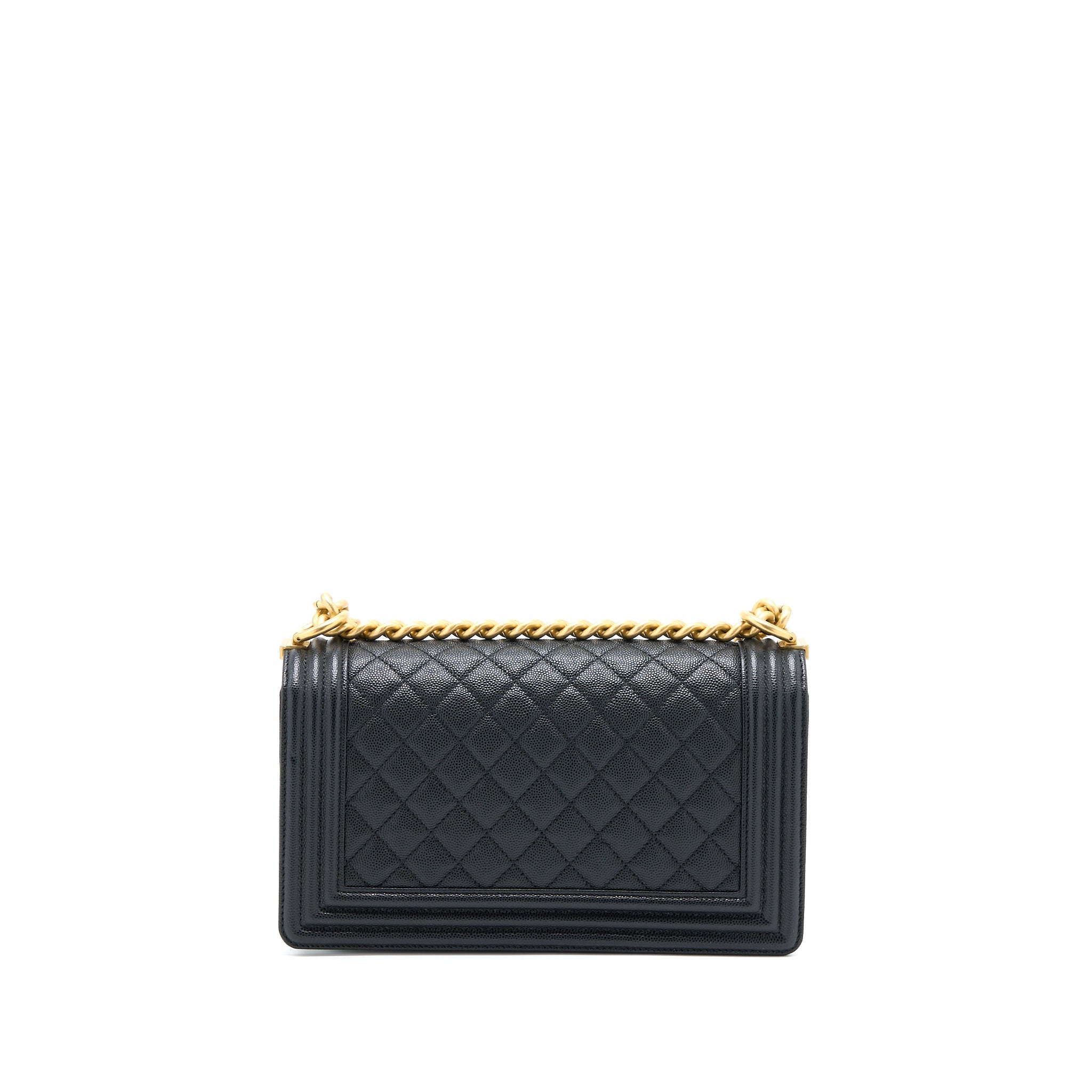 Chanel Medium Boy Bag Caviar Black