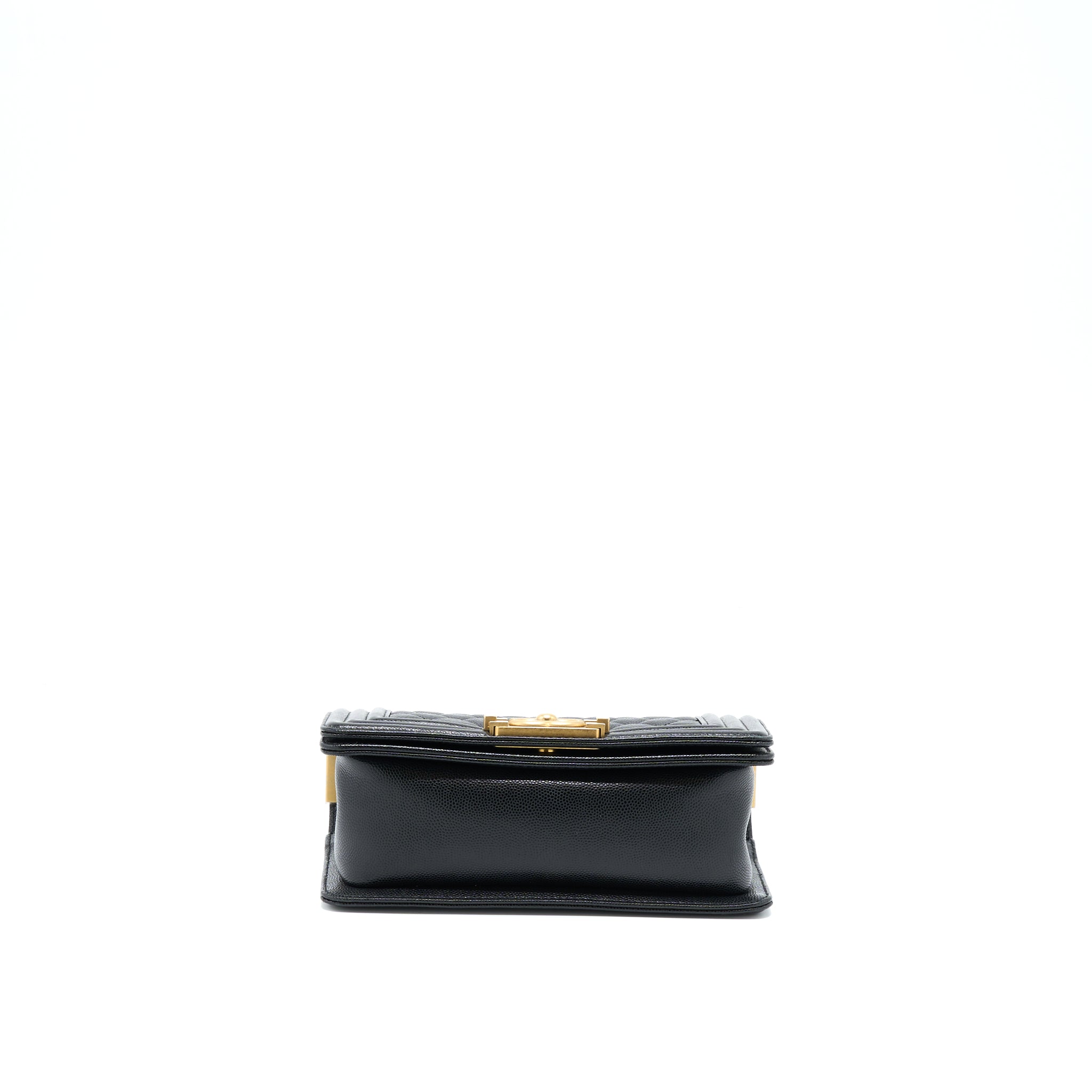 Chanel Small Boy Bag Caviar Black