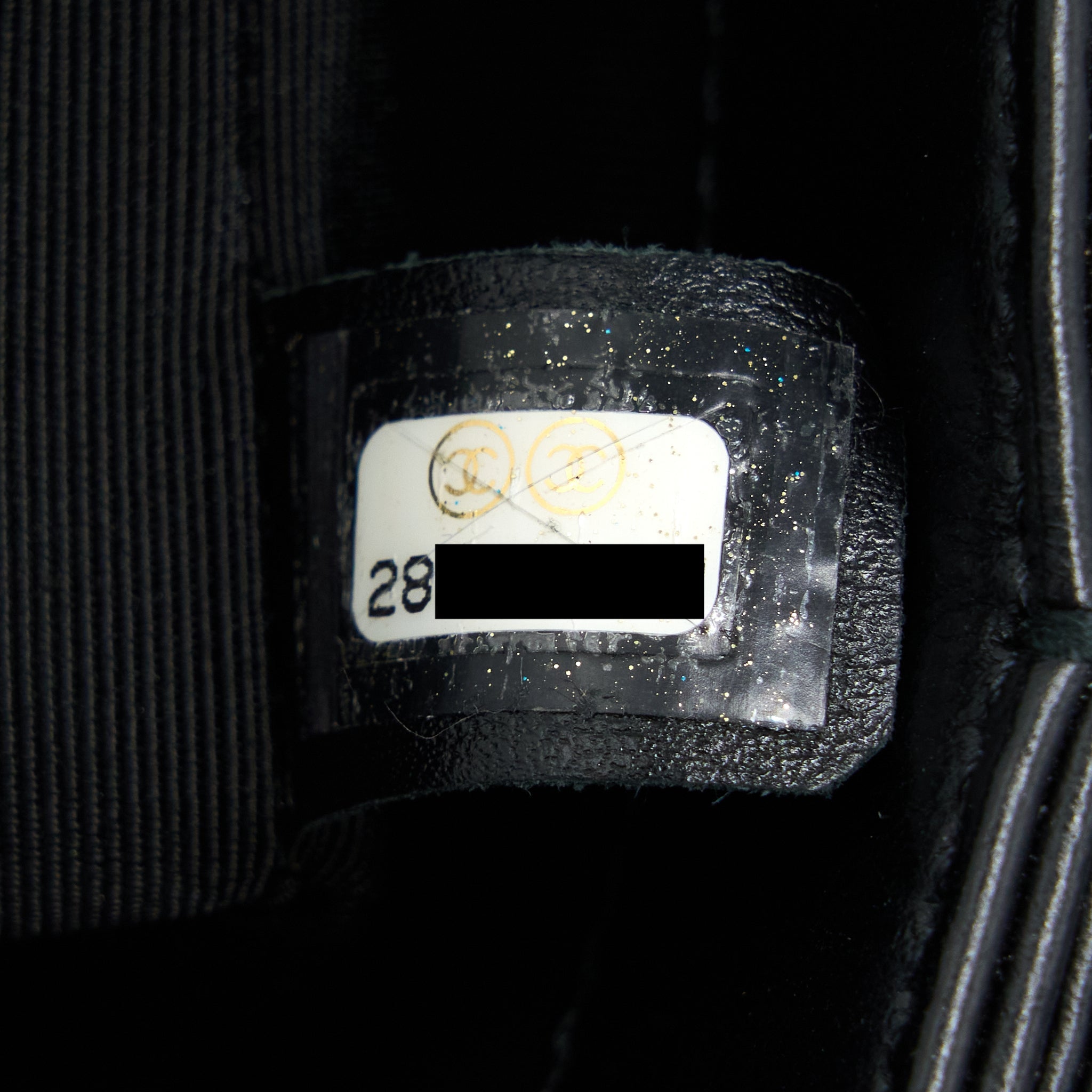 Chanel Seasonal Top Handle Flap Bag Calfskin Black