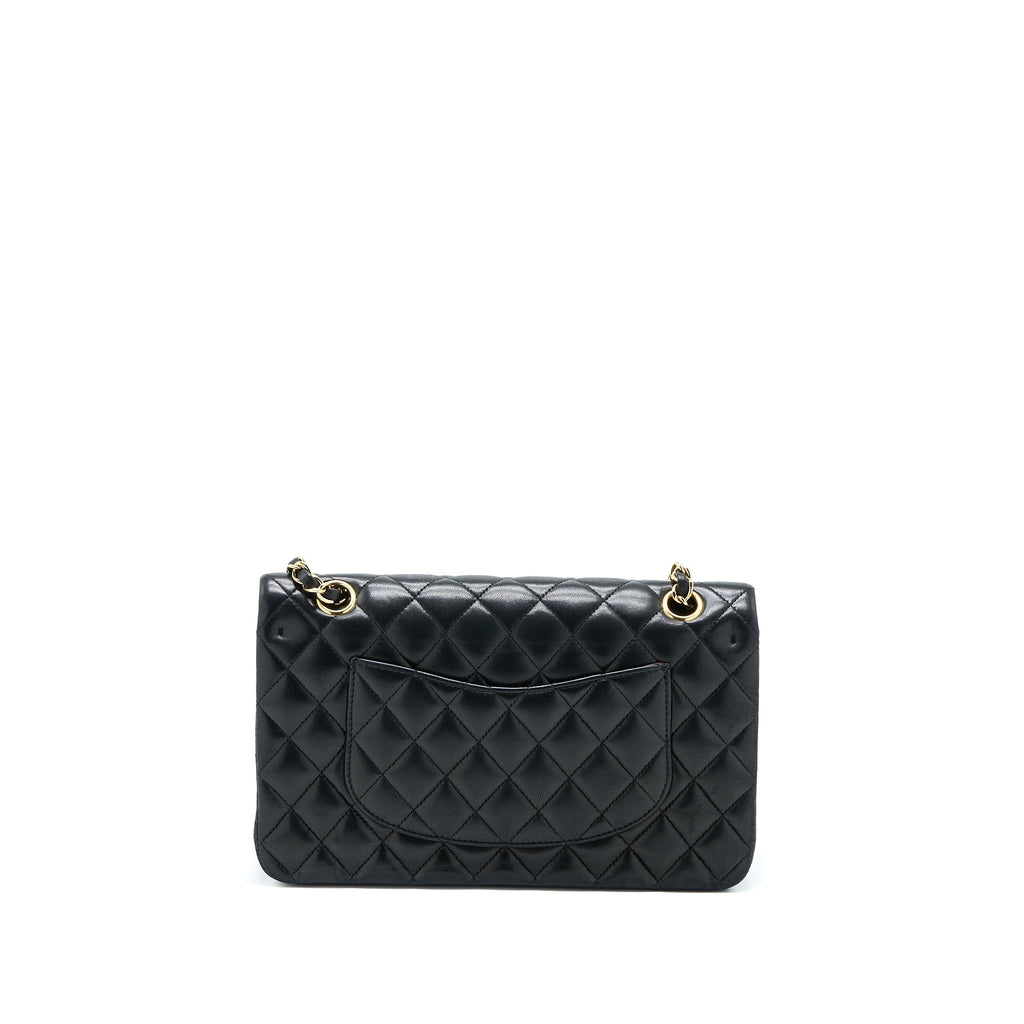 Chanel Medium Classic Double Flap Bag Lambskin Black