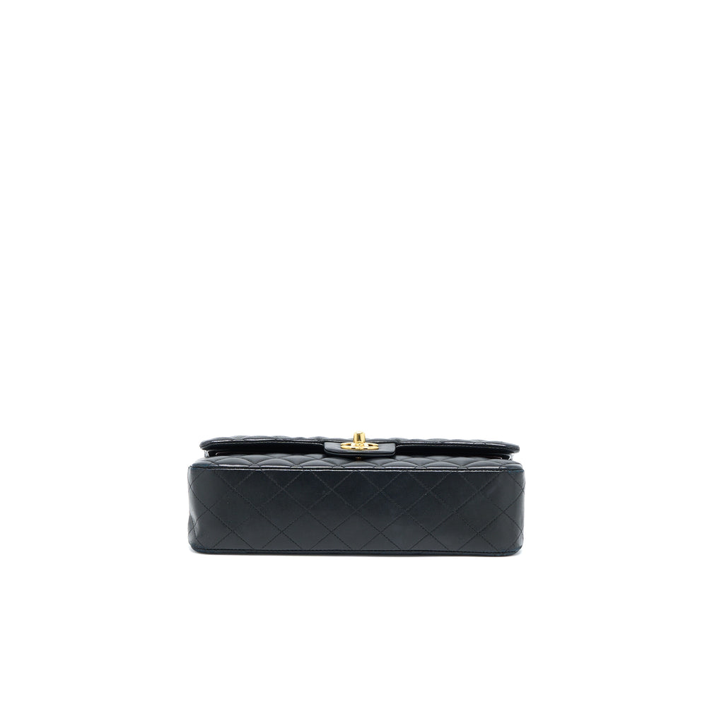 Chanel Medium Classic Double Flap Bag Lambskin Black
