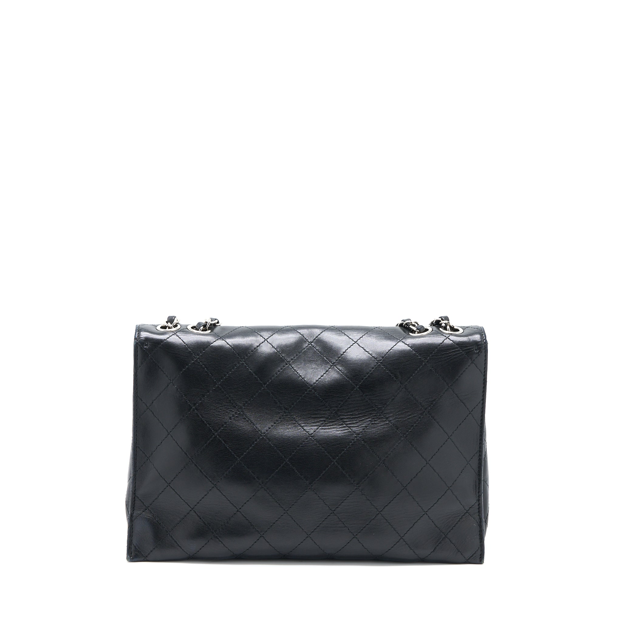 Chanel Quilted Flap Bag Lambskin Black