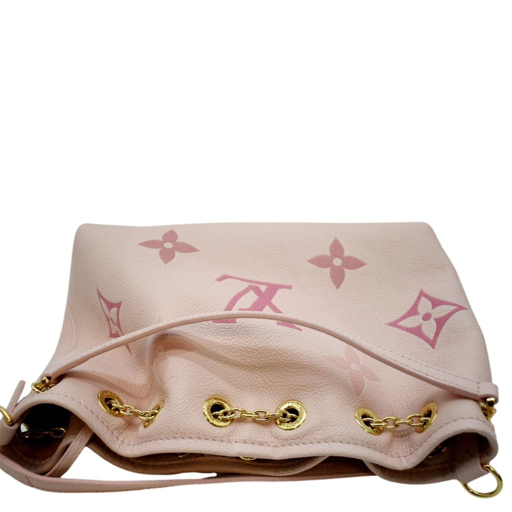LOUIS VUITTON Summer Bundle Monogram Empreinte Leather Shoulder Bag Rose Pink