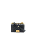 Chanel Small Boy Bag Caviar Black