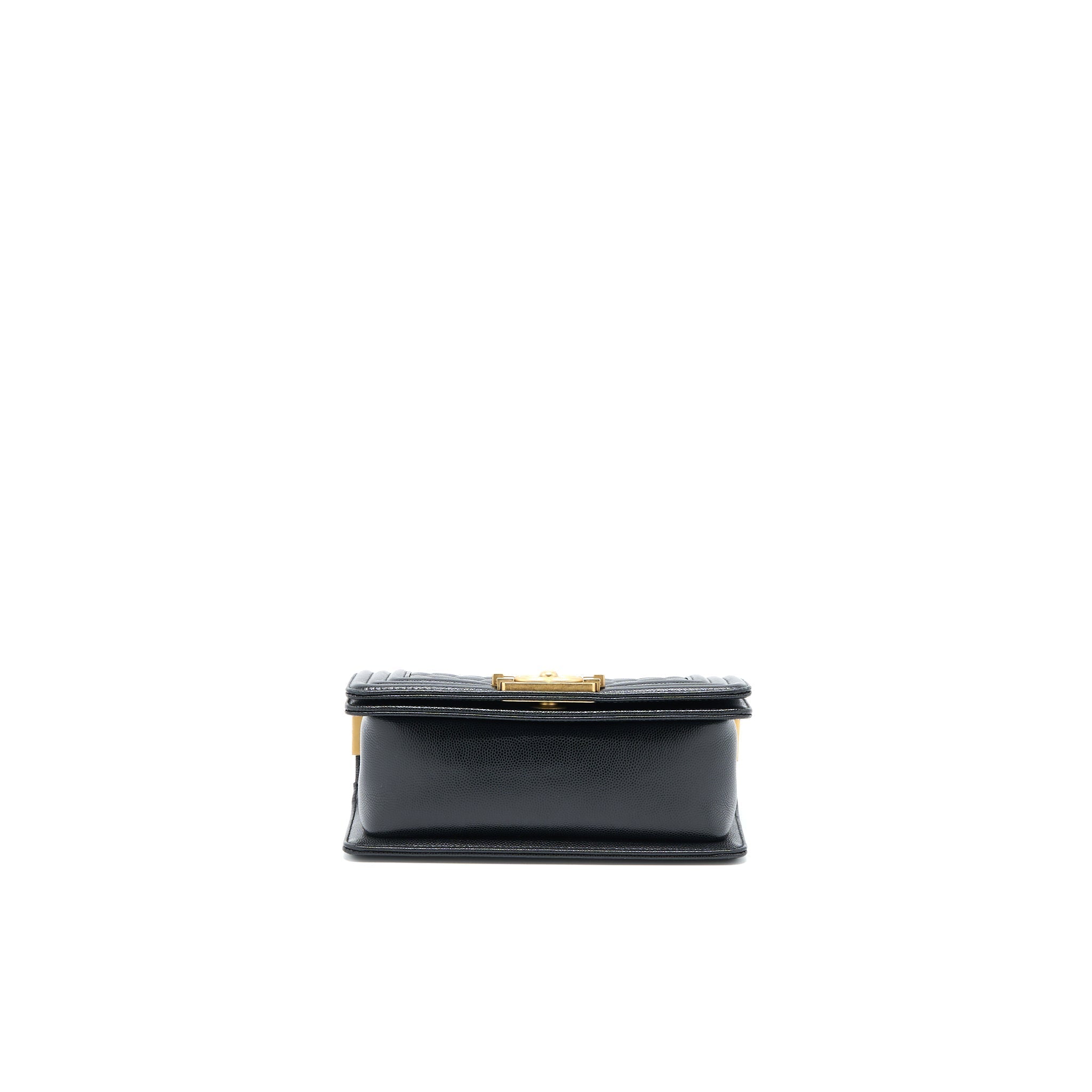 Chanel Small Boy Bag Caviar Black