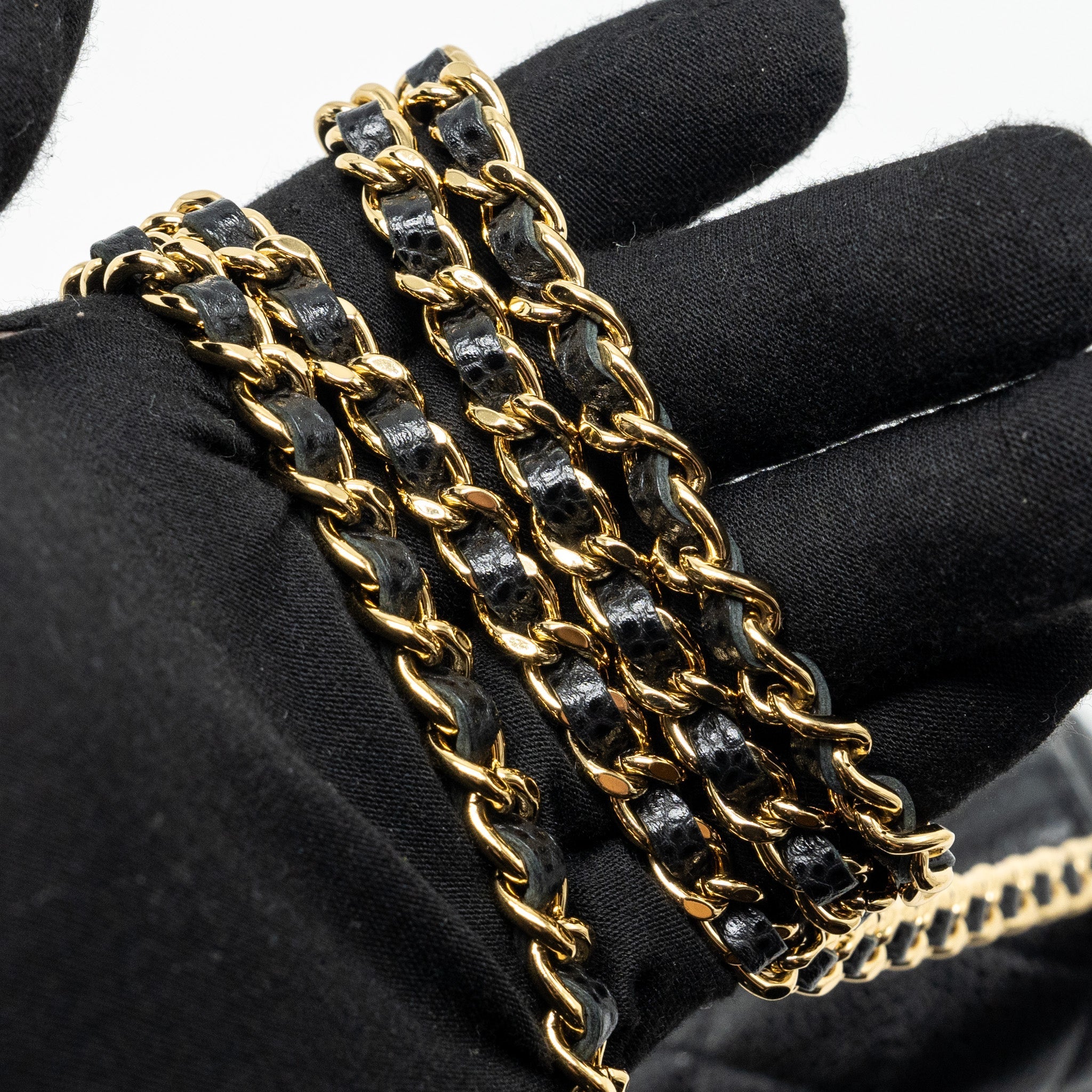 Chanel Classic Wallet On Chain Caviar Black
