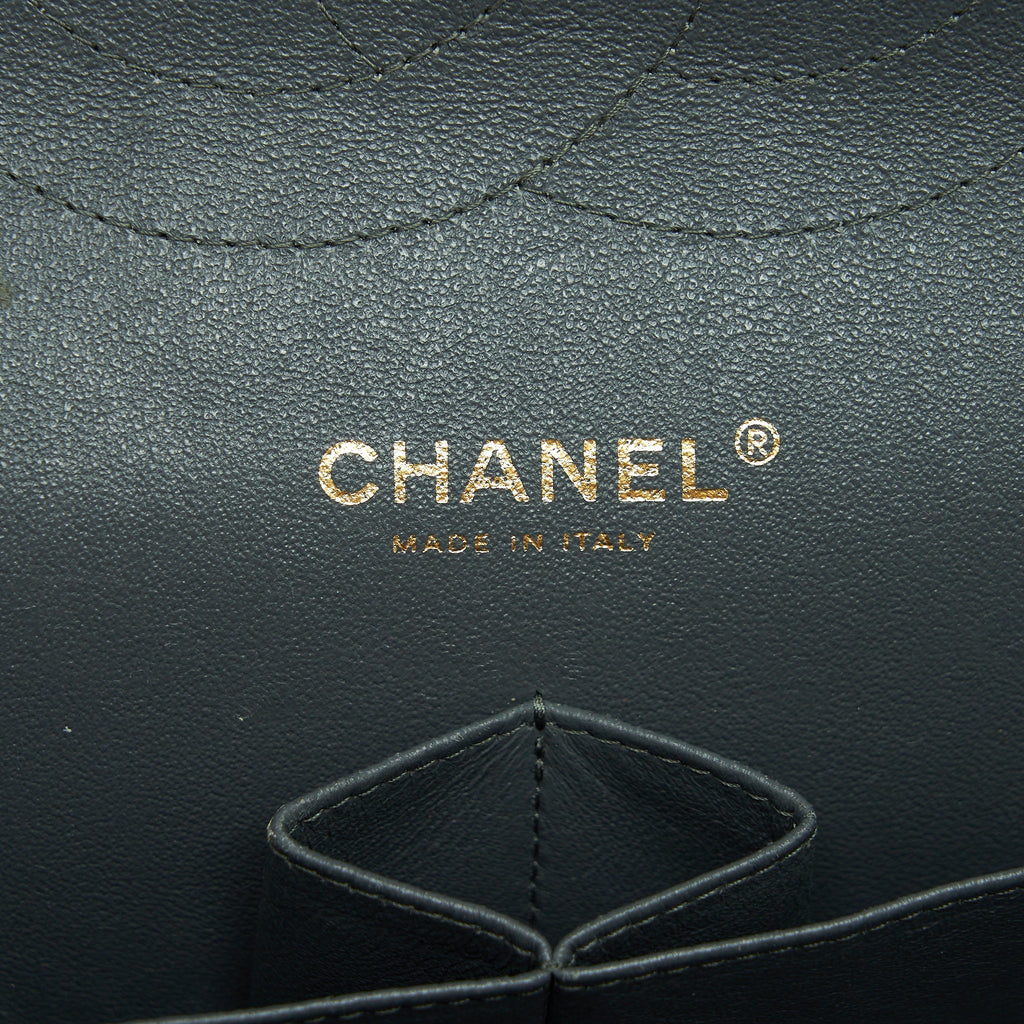 Chanel Jumbo Classic Double Flap Bag Lambskin Grey