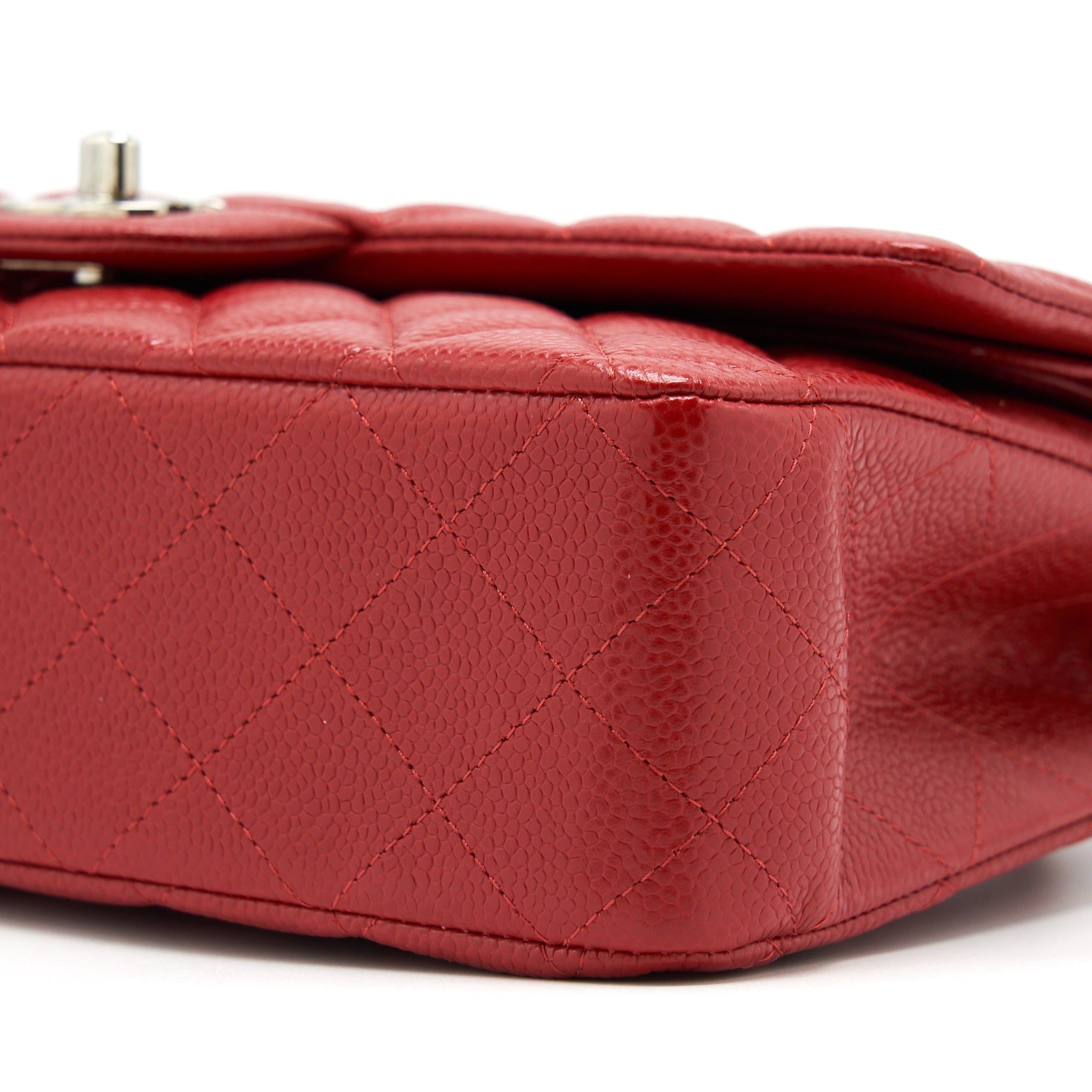 Chanel Classic Double Flap Bag Caviar Red