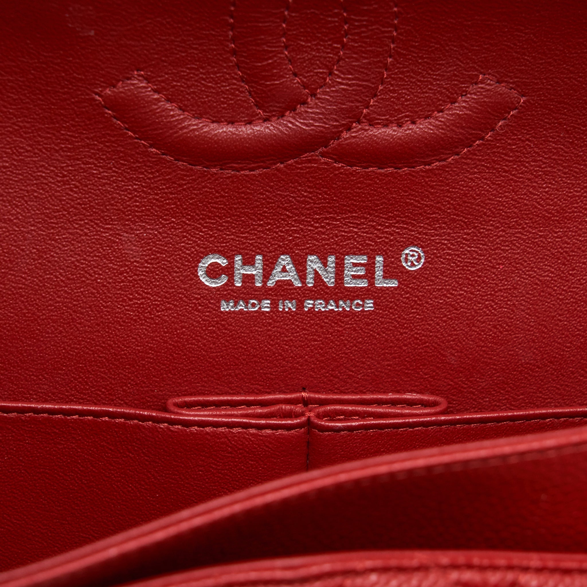 Chanel Classic Double Flap Bag Caviar Red