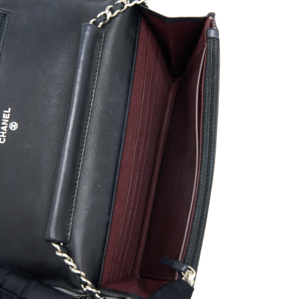 Chanel Classic Wallet On Chain Lambskin Black