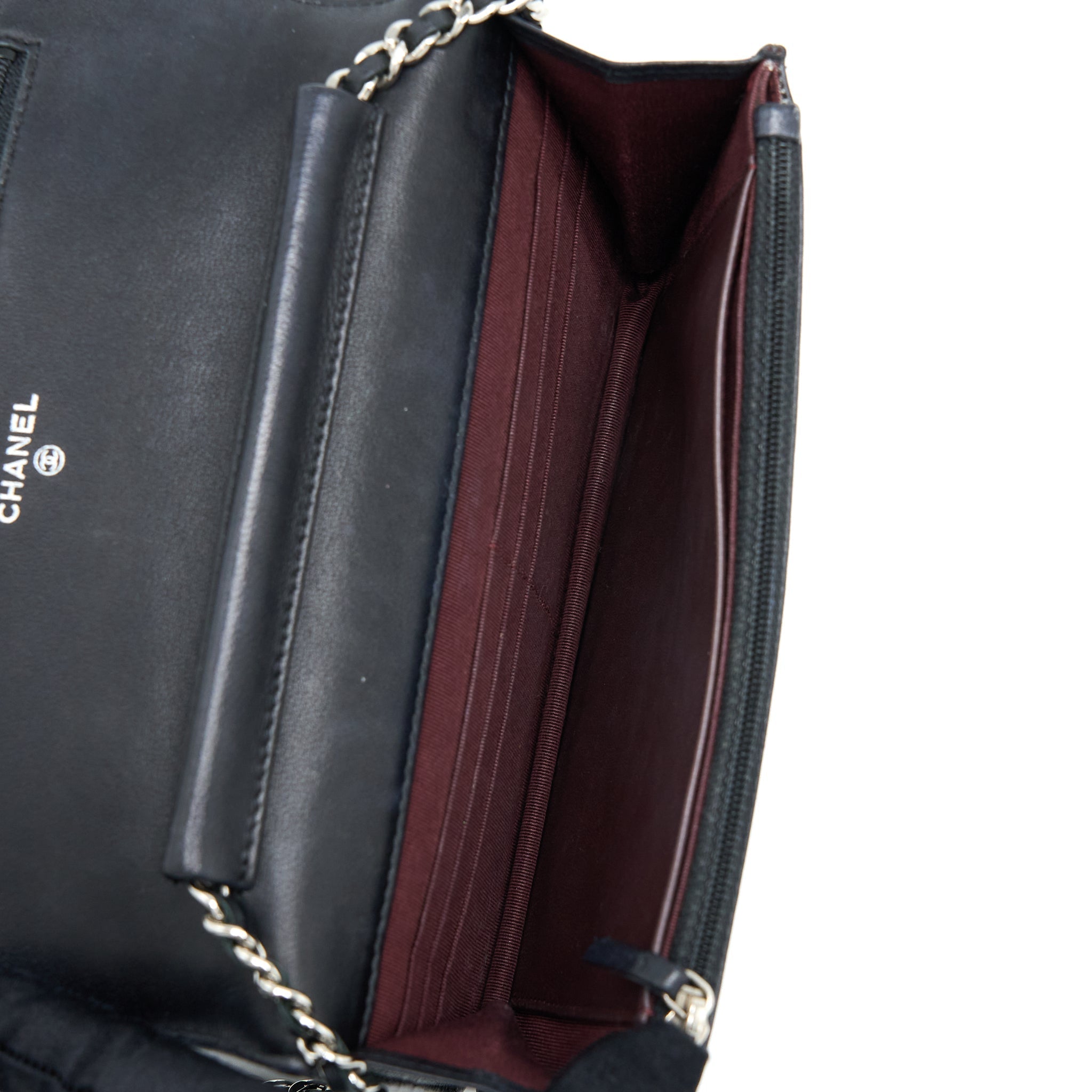 Chanel Classic Wallet On Chain Lambskin Black