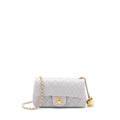 Chanel Pearl Crush Mini Rectangular Lambskin Grey Brushed  (Microchip)