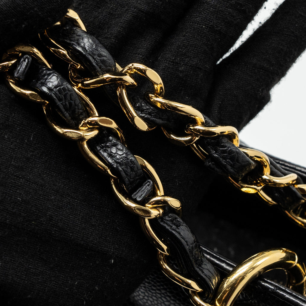 Chanel Grand Shopping Tote Caviar Black