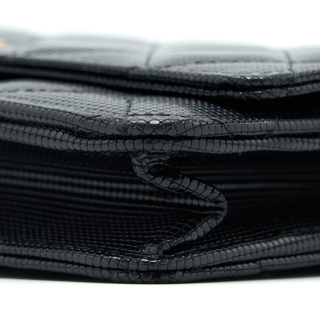 Chanel Limited Wallet On Chain Calfskin Black