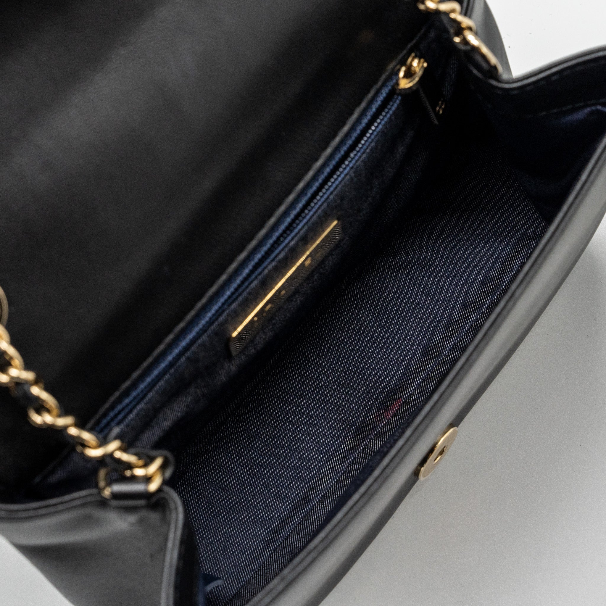 Chanel Small Flap Bag Lambskin Black L