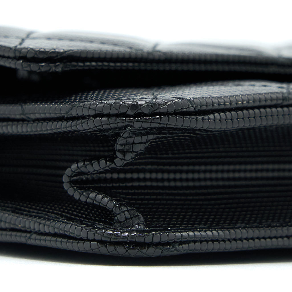 Chanel Limited Wallet On Chain Calfskin Black