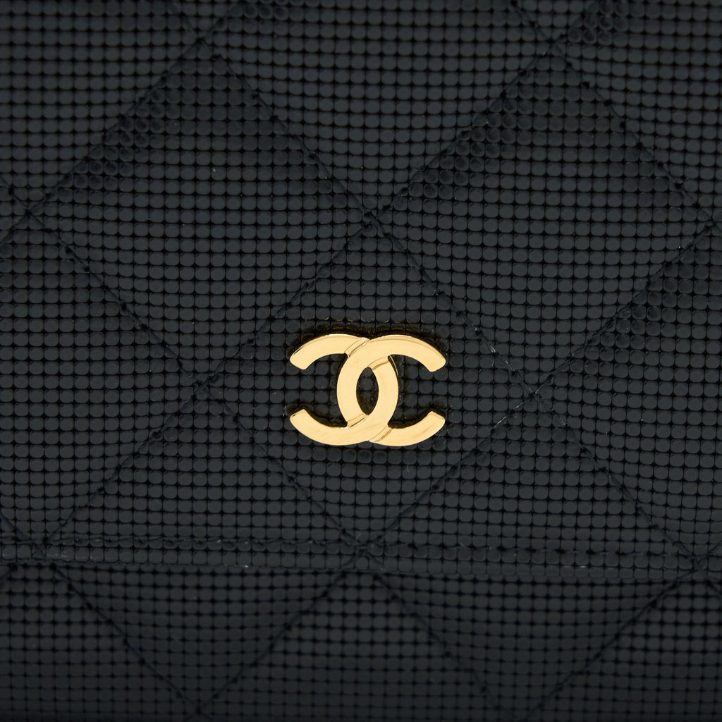 Chanel Limited Wallet On Chain Calfskin Black