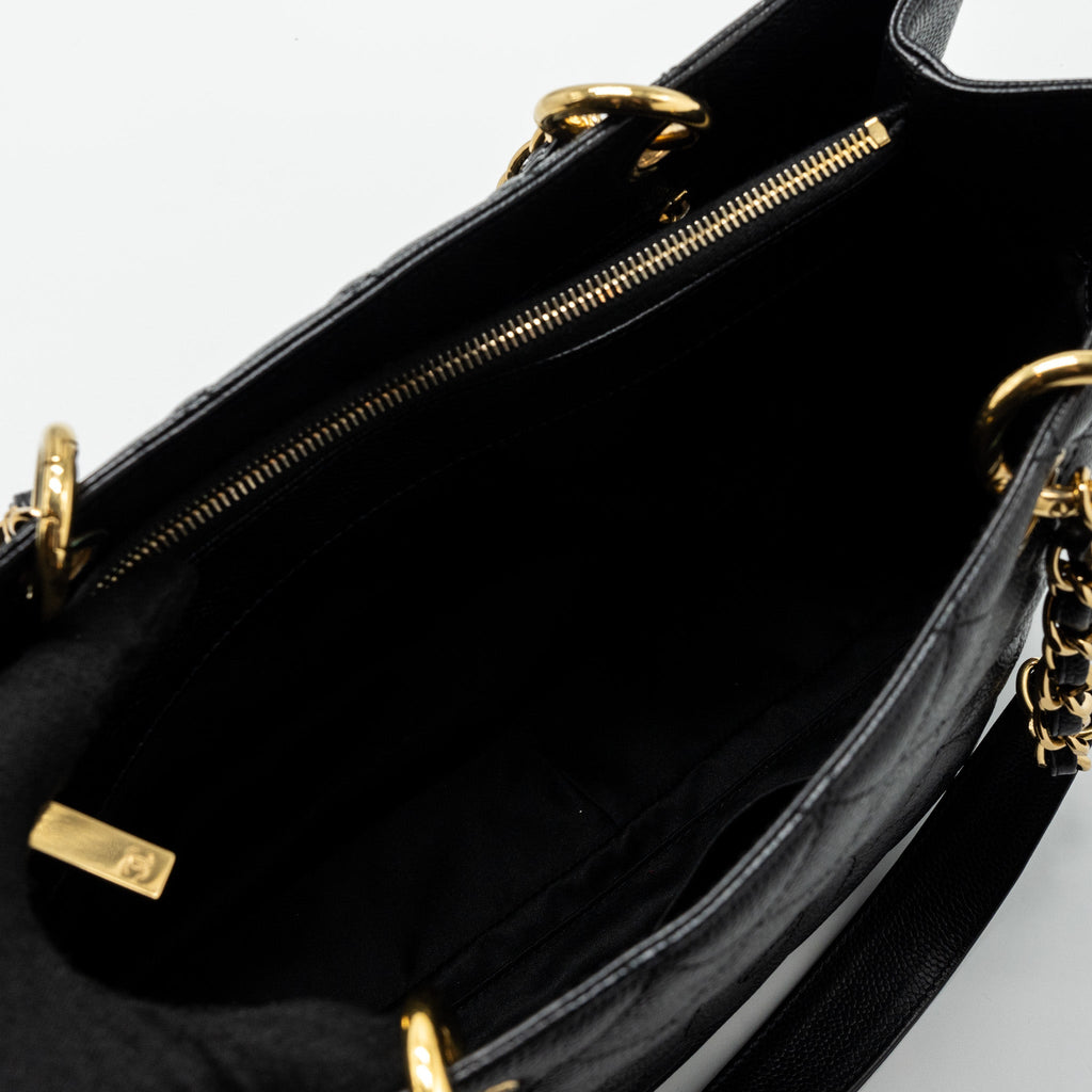 Chanel Grand Shopping Tote Caviar Black
