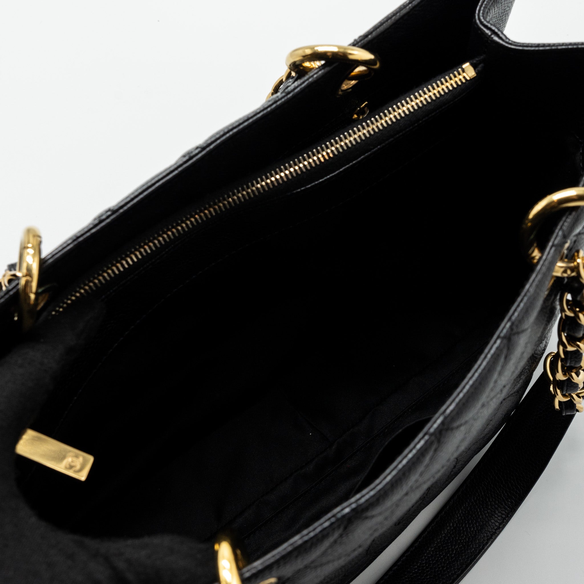 Chanel Grand Shopping Tote Caviar Black