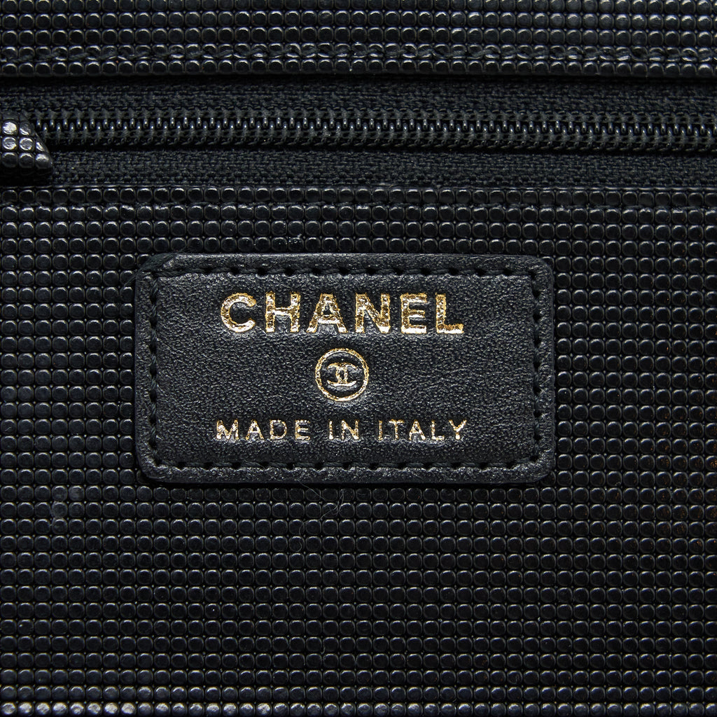 Chanel Limited Wallet On Chain Calfskin Black