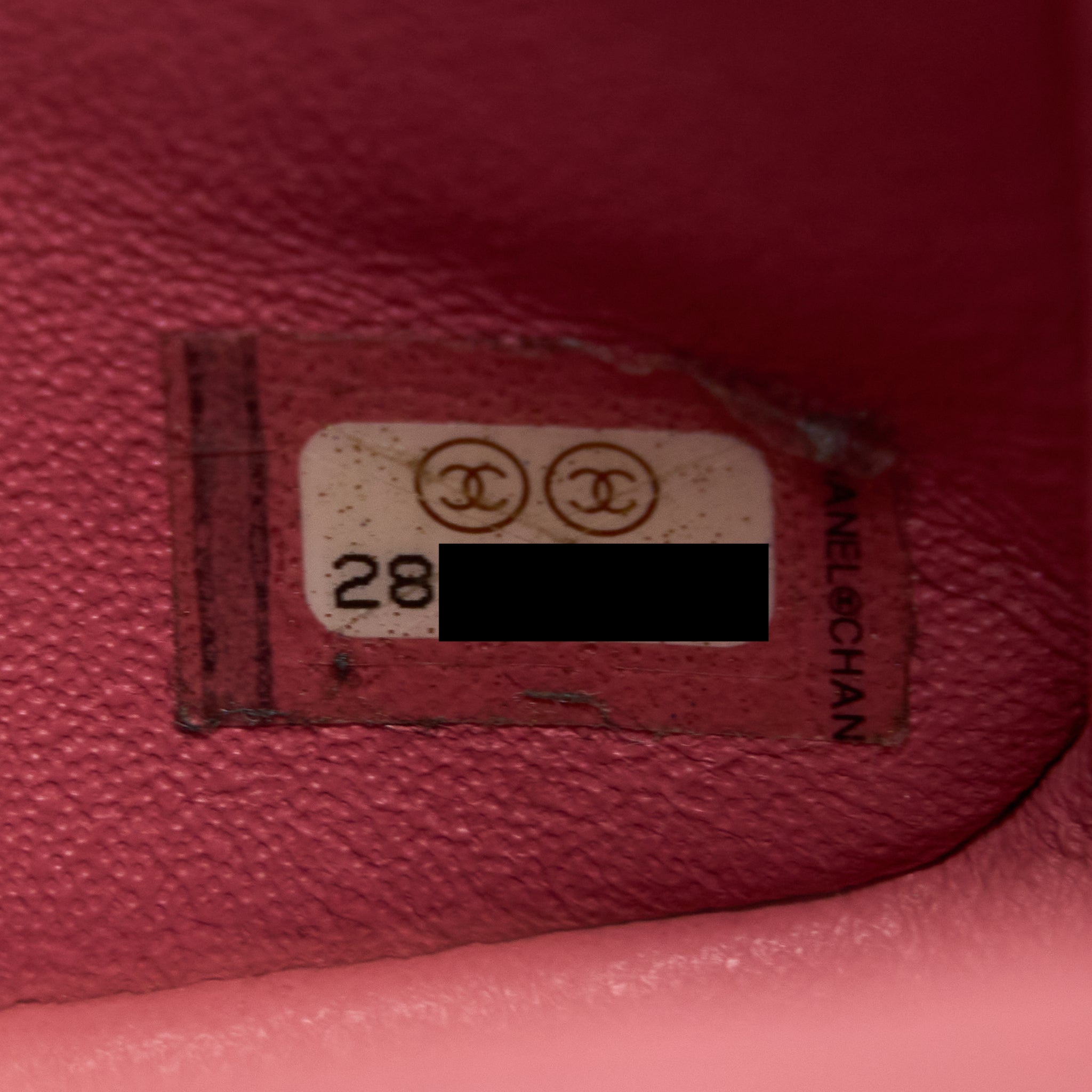 Chanel Mini Rectangular Flap Bag Lambskin Pink