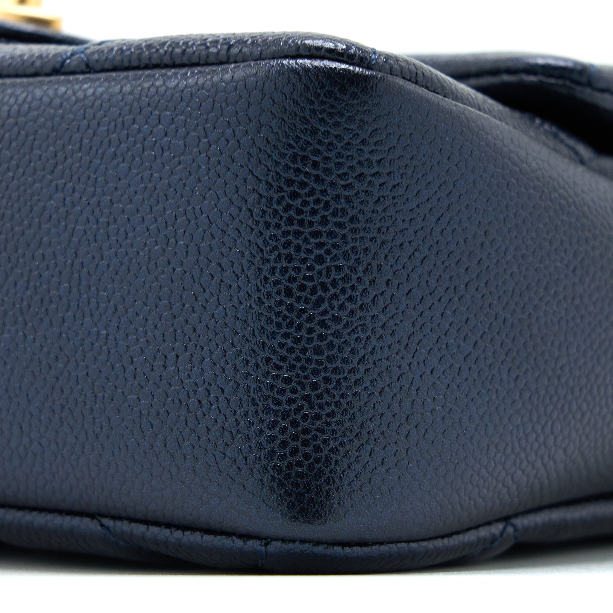 Chanel 21K My Perfect Mini Flap Bag Caviar Black Brushed  (Microchip)