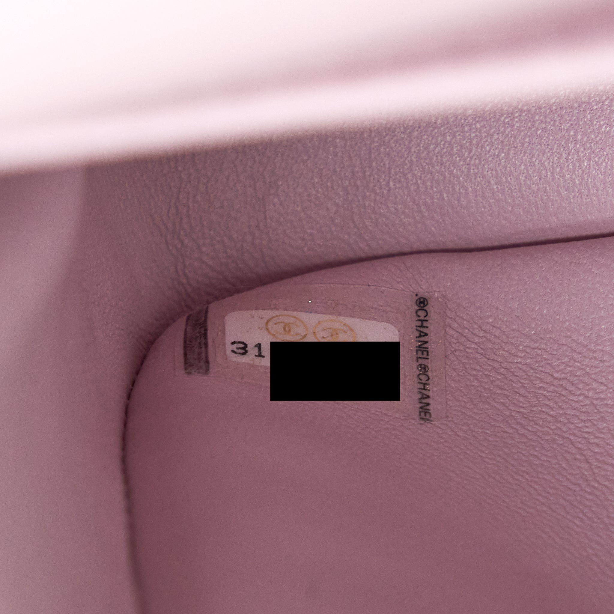 Chanel Medium Classic Double Flap Bag 21S Caviar Light Pink L
