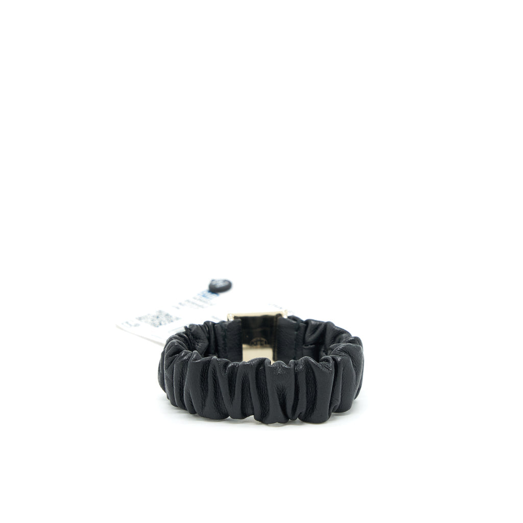 Chanel Square CC Hair Band Black L