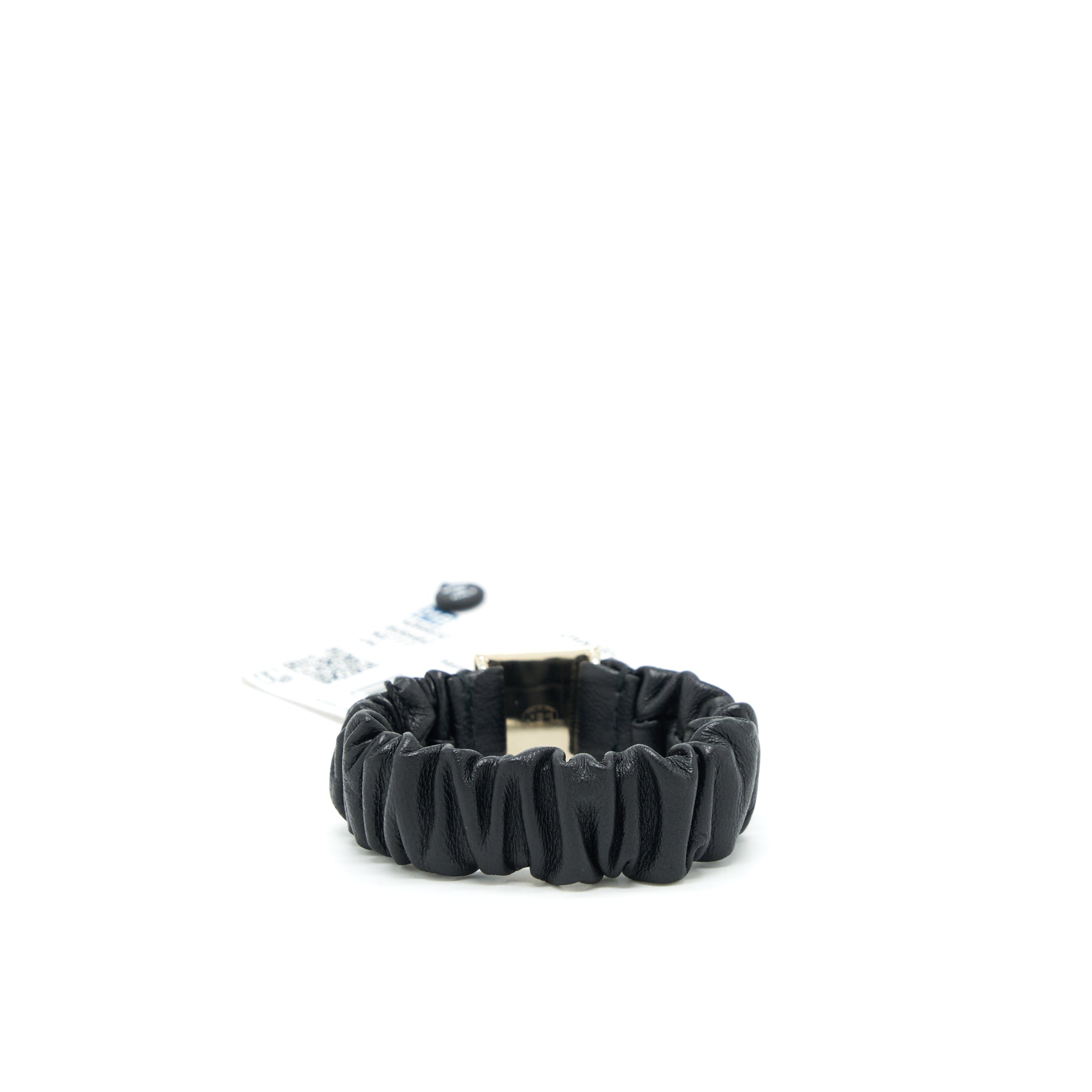 Chanel Square CC Hair Band Black L