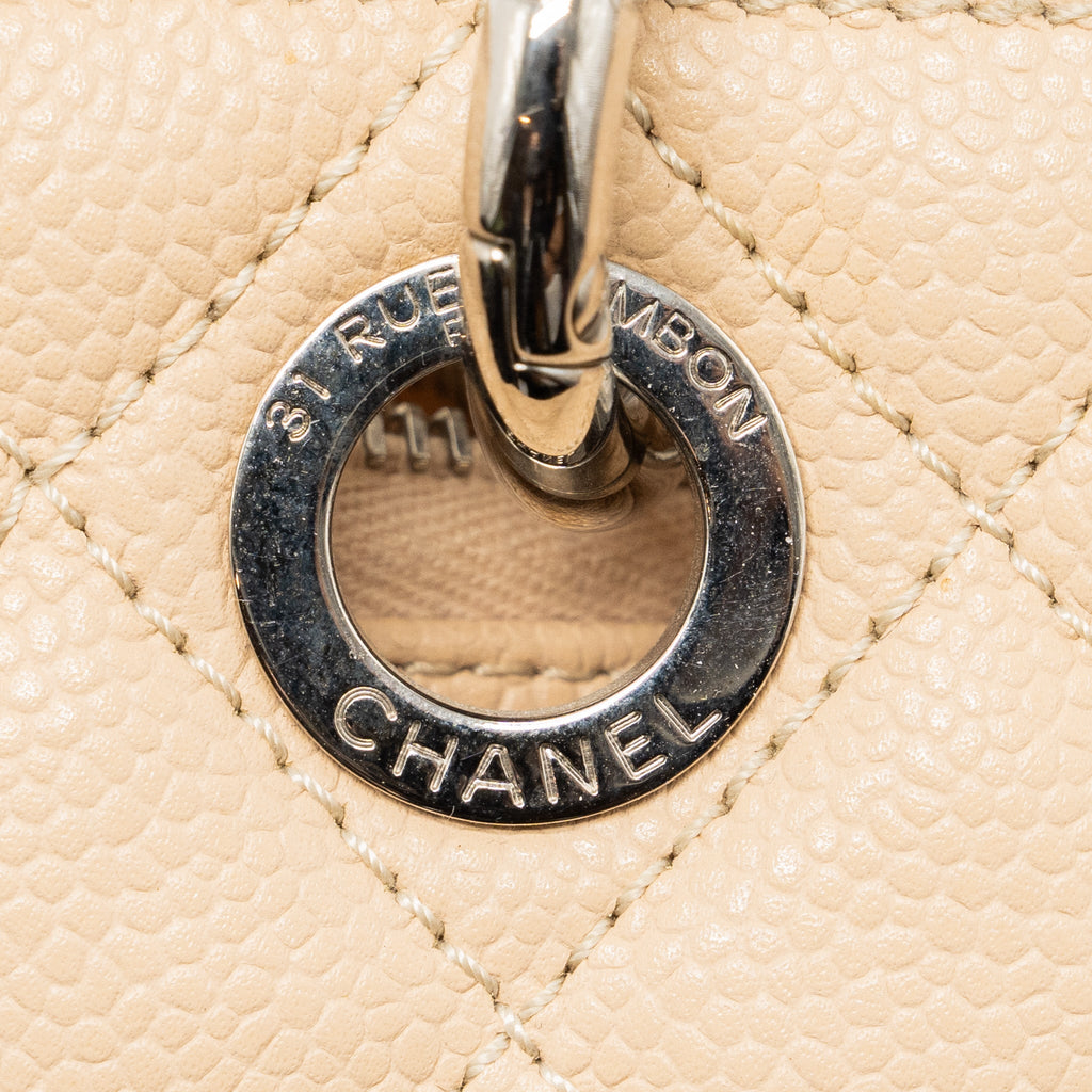 Chanel Grand Shopping Tote Caviar Beige