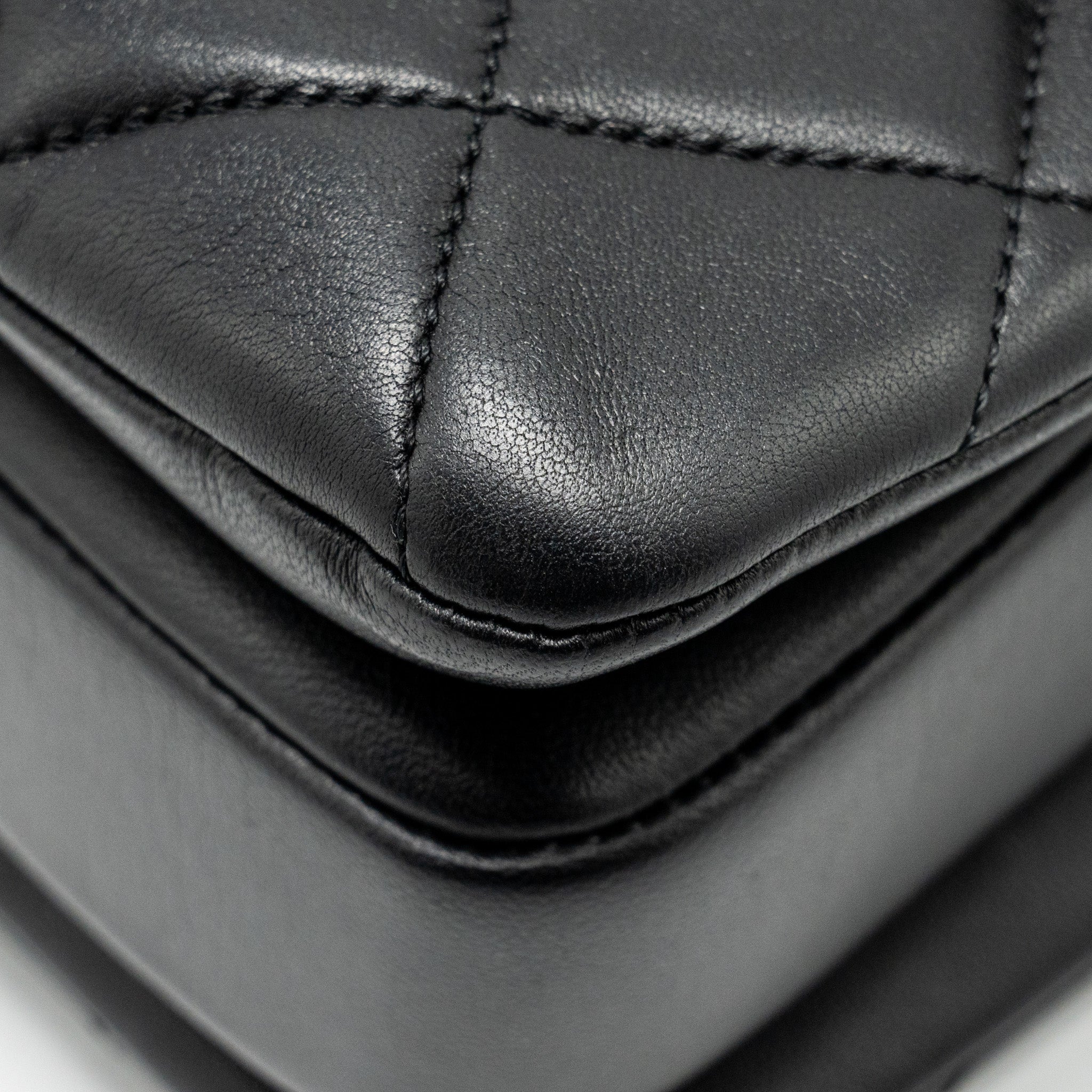 Chanel Small Trendy CC flap Bag Lambskin Black
