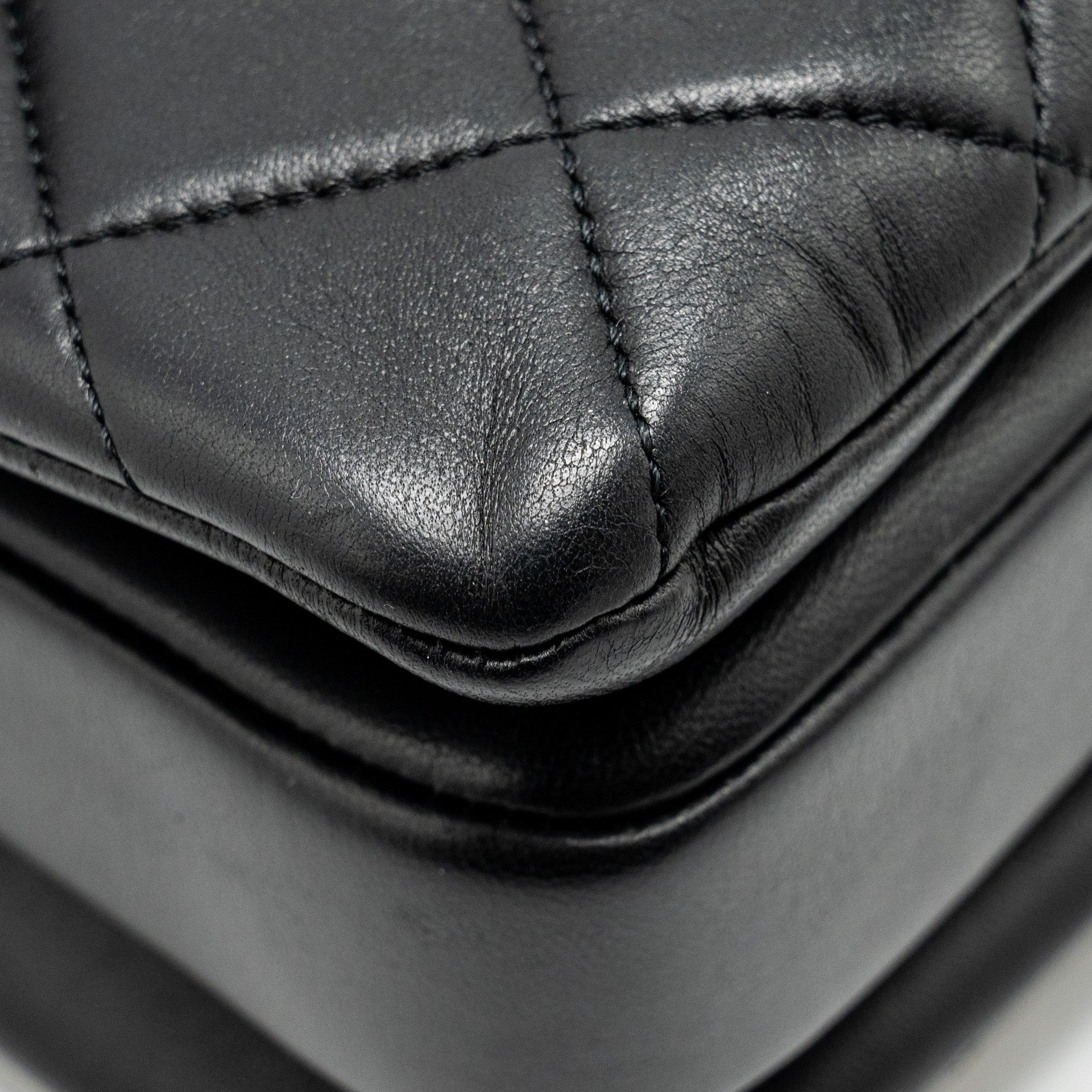Chanel Small Trendy CC flap Bag Lambskin Black