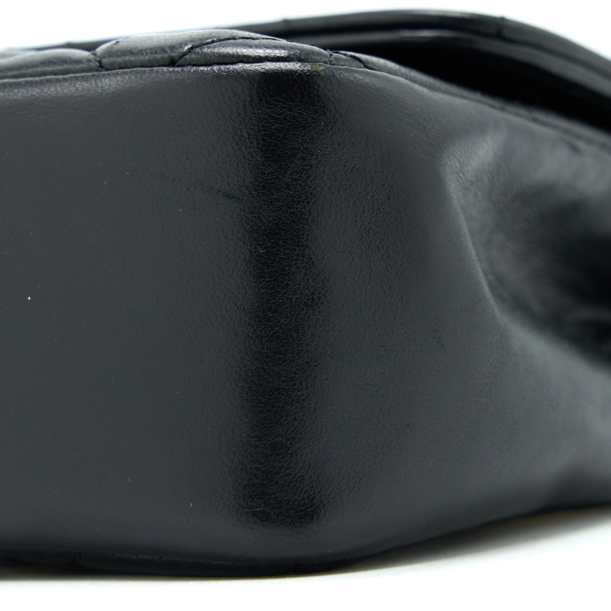 Chanel Vintage Mini Flap Bag Lambskin Black